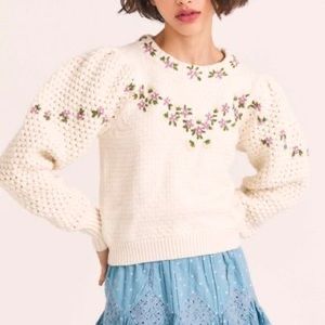 LoveShackFancy Kenzly Sweater